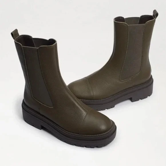 Wellington Lug Sole Chelsea Boot Sam Edelman - Picture 4 of 4